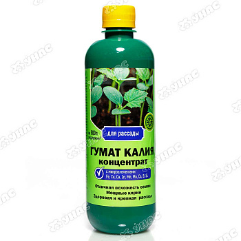 Гумат Калия для рассады 0,5 л Ивановское 