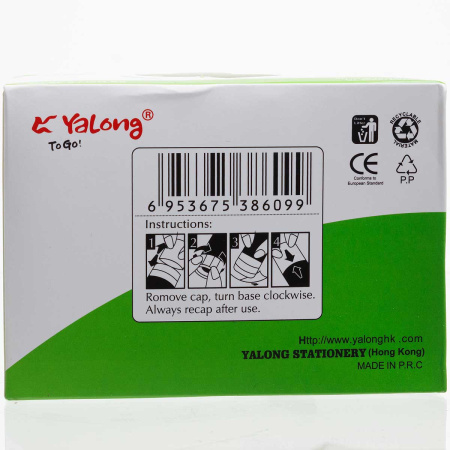 Клей карандаш 9гр Yalong YL86003-9 (цена за 24шт)