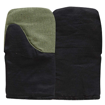 Рукавицы утепленные (Диагональ 100% Х/Б / брезентовый наладонник пл.420 / ватин 280г 1 сл. / бязь) х100