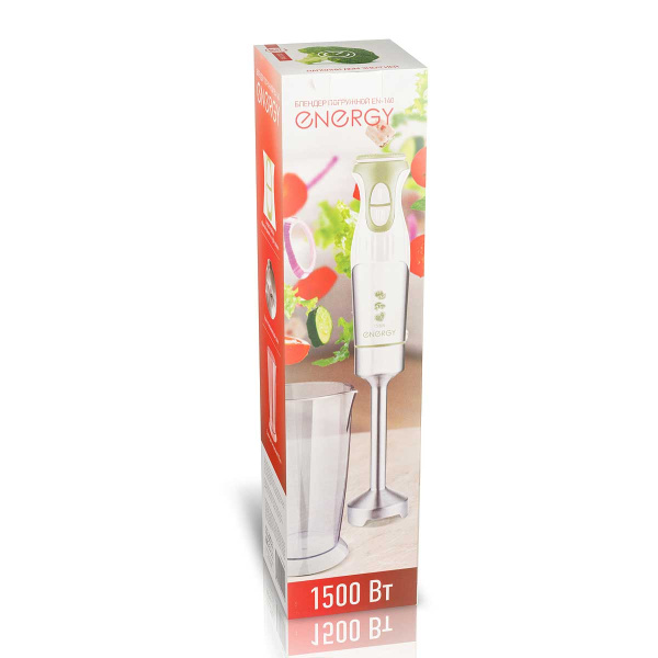 Блендер ENERGY EN-140 1500Вт 2 ск.погружной