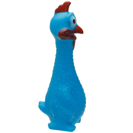 Игрушка д/животных "Кричащая курица" NA2499 цвет: Микс (17см) (360)