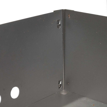 Мангал  "Эконом" 400х240х400 (0,35-0,4мм) х13, в коробке + 5 шампуров (сталь 0,5мм уголком без витка) ООО "ТД"МЕТИЗ"