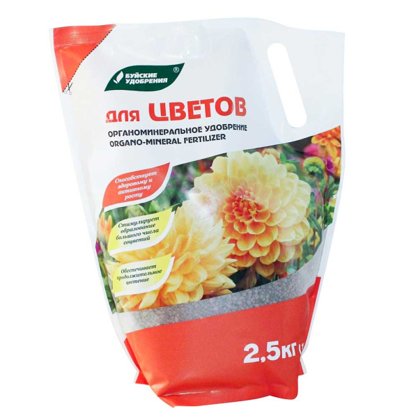 Удобрение-ОМУ Для Цветов 2,5 кг Буйские удобрения 