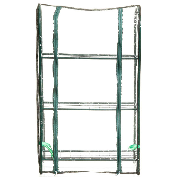 Парник на подоконник Садовкин, 3 полки 25*50*85 см