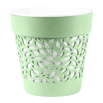 Кашпо Блоссом 1,5 л Мята КШ-0532 х16 