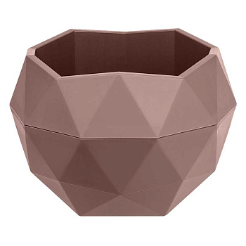 Кашпо Топаз 0,17 л Пыльная Роза КШ-1382 х20 