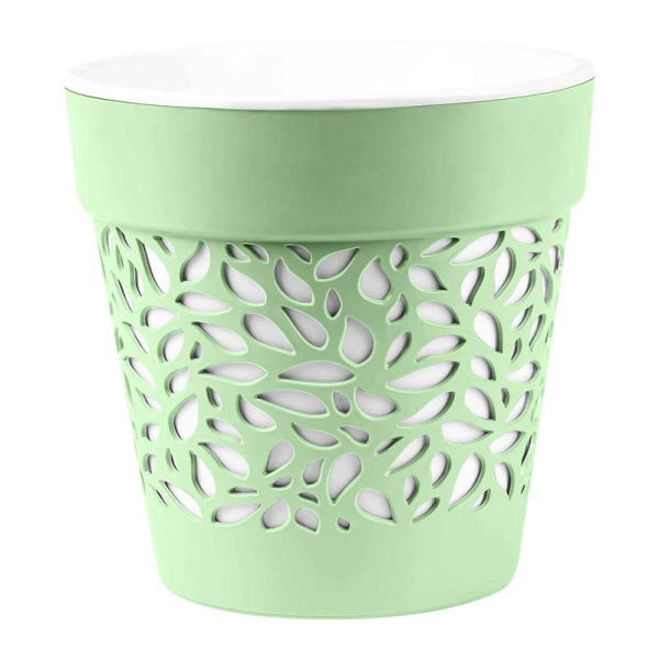 Кашпо Блоссом 1,5 л Мята КШ-0532 х16 