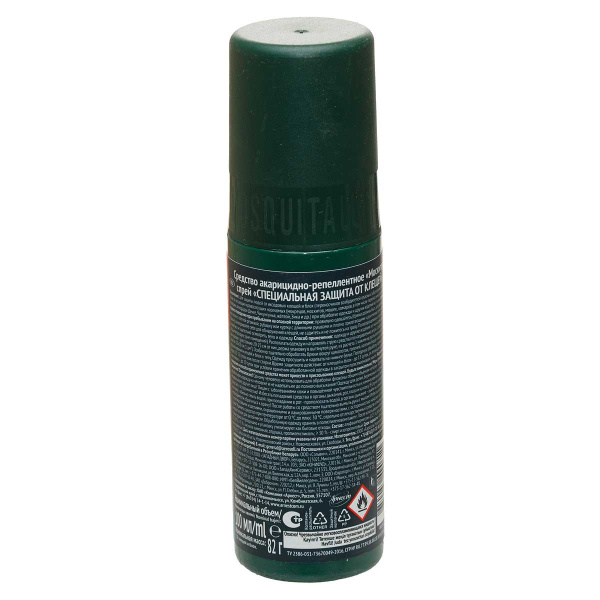 Спрей от клещей 100 мл МОСКИТОЛ х12