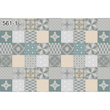 Скатерть Кармен 135х160 с бейкой Геометрия в квадрате 561/1