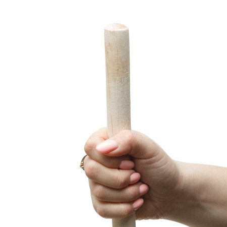 Швабра деревянная круглая 120см СРОЩЕННАЯ