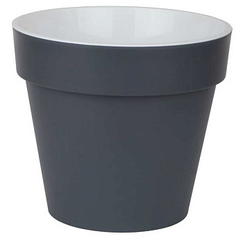 Горшок "Протея" 9 л Антрацит ПР27-12 Ливингрин 