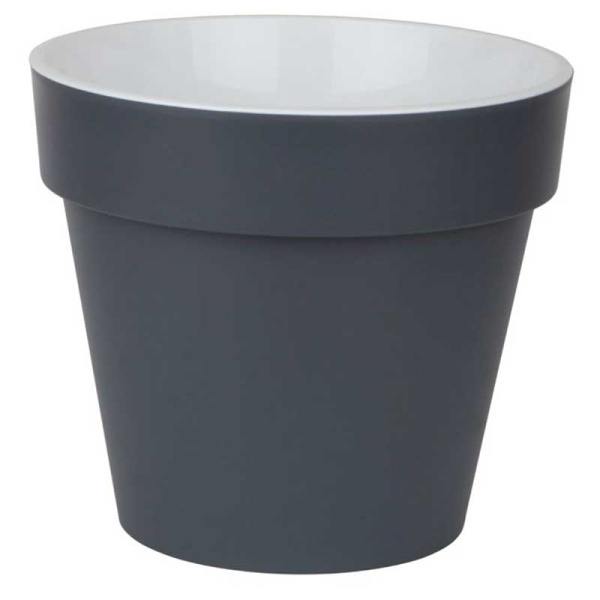 Горшок "Протея" 9 л Антрацит ПР27-12 Ливингрин 