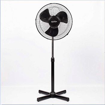 Вентилятор напольный MAX-1615-6 черный (Цена за 4 шт)