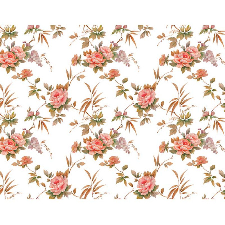 Клеенка н/о 135*20  ПЕРФЕКТ 559/0 (роза,лист)Тверь