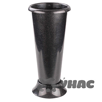 Ваза для цветов под срезку (d-200, h- 425) черный БШ6433 