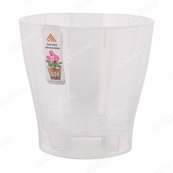 Горшок для орхидей ЛЕЯ 2,2 л прозрачный БШ7883 