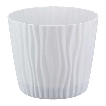 Кашпо ВОЛНА 2л белый М3188 х12 