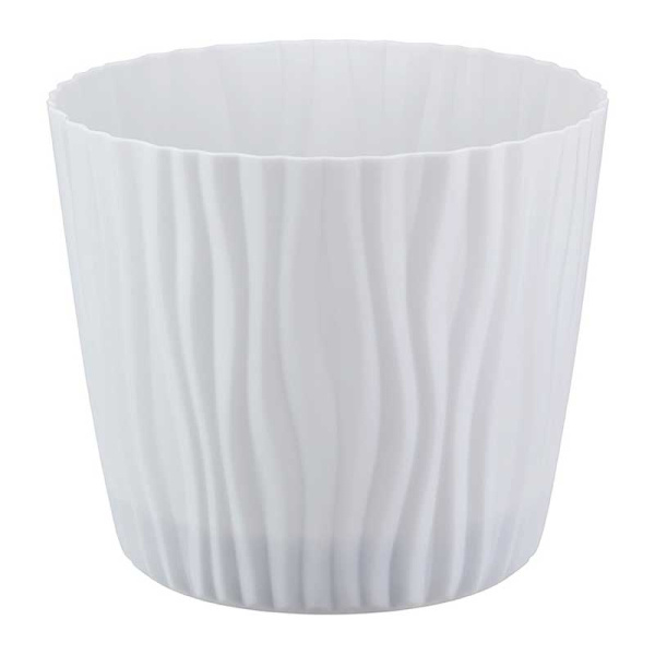 Кашпо ВОЛНА 2л белый М3188 х12 