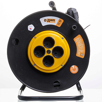 Удлинитель на катушке  РБК-4 50м 4 гн КГ 2*2,5 16 А