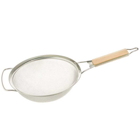 Сито 25 см с нержавеющей сеткой с пластиковой ручкой NA019