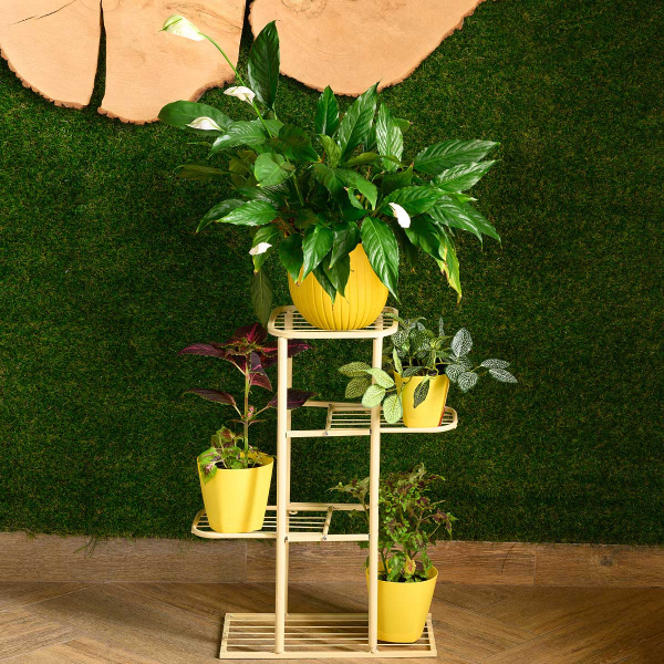 Подставка д/цветов Разборная-5 Слоновая кость г.Тверь