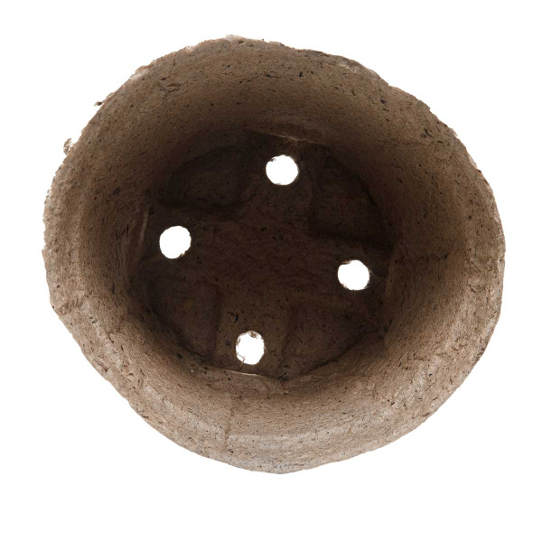 Торфяные горшочки 105*100 круглый с улучшенным дном Цена за 120шт ГС 