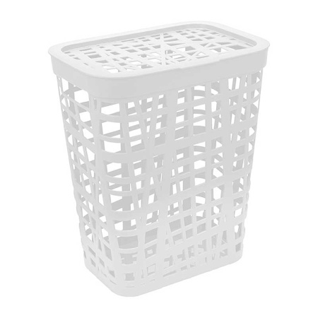 Корзина для белья ХАОС 32л Белый М2616 