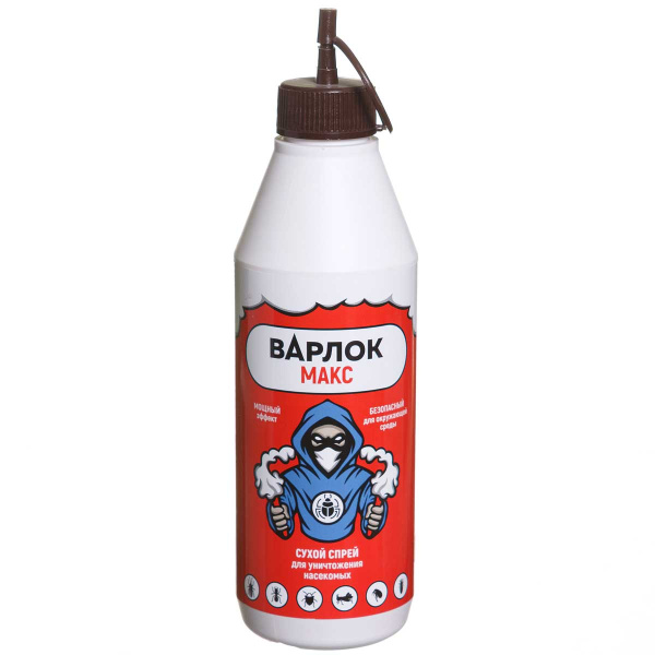 Варлок Макс дуст от насекомомых 500мл флакон х10