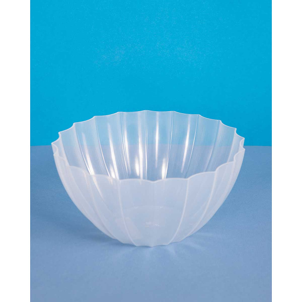 Кашпо Ракушка 2,4 л Прозрачный Пласт Авеню 