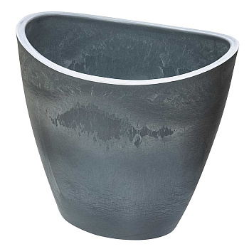 Вазон 5,5 л светло-серый H-16YB25cc 