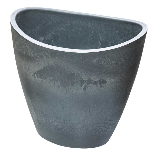 Вазон 5,5 л светло-серый H-16YB25cc 