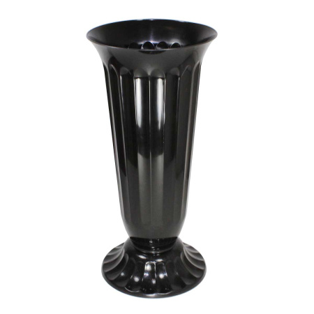 Ваза "Цветочная" №2 (4,5л) черная 03002 Милих(10)