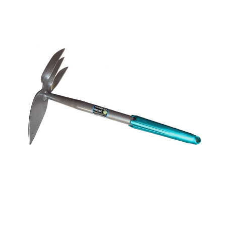 Мотыжка 030209 МКП-3-2 (лепесток+3зуб) металлик "Усадьба-Люкс" (10)