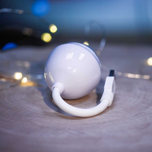 Светодиодн.LEDлампа YF-1630-1 USB полушар, цветные кружки