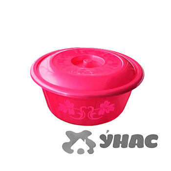 Таз 10л с крышкой МилихПластик(1)