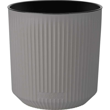 Кашпо Грейс 4,5 л Серый дымчатый КШ-4844 х8 