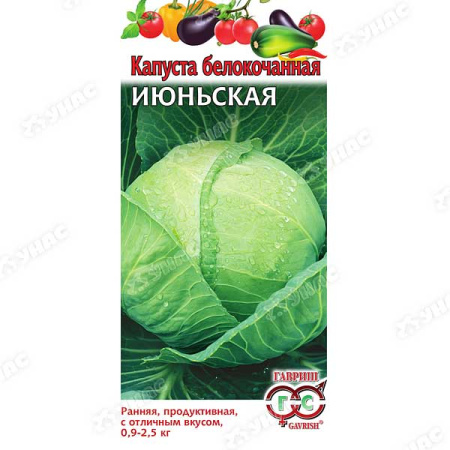 Капуста Июньская Гавриш Ц