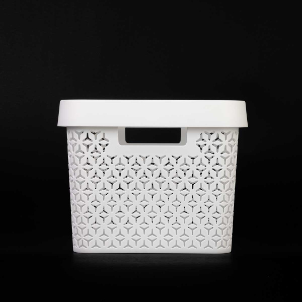 Корзина Элемент 17 л белый БШ9019 х8