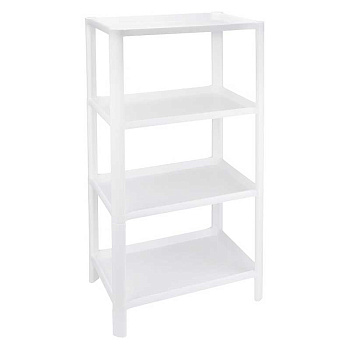 Полка прямоугольная 4секции БЕЛЫЙ 415*285*750 М2747(4)