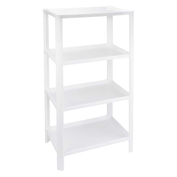 Полка прямоугольная 4секции БЕЛЫЙ 415*285*750 М2747(4)