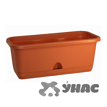 Балконный ящик 400мм с поддоном КОР М3220 (28)