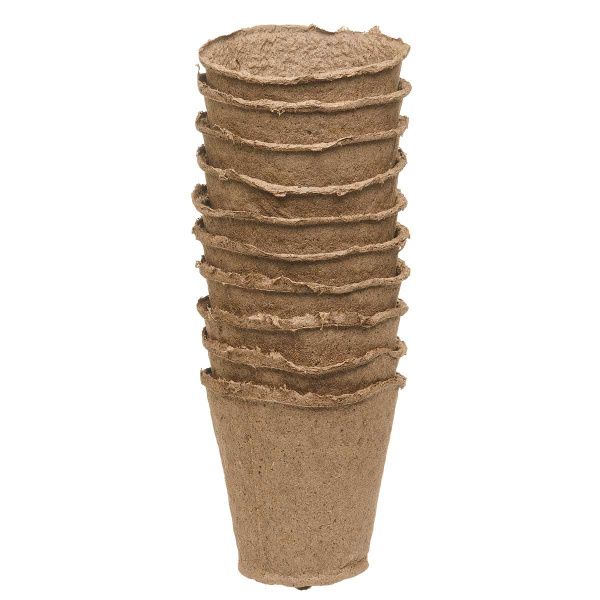 Торфяные горшочки 90х90 круг х200 
