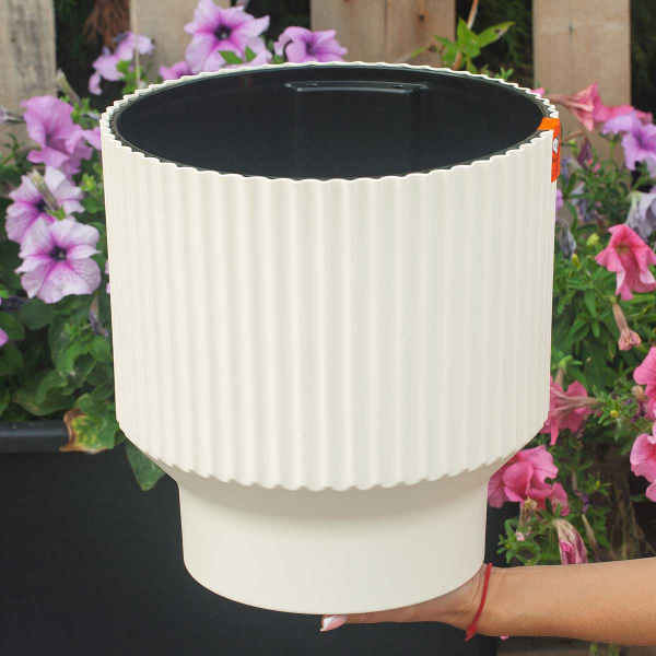 Горшок АРКАДА 16,2 л Ванильный АР30-31 х1 