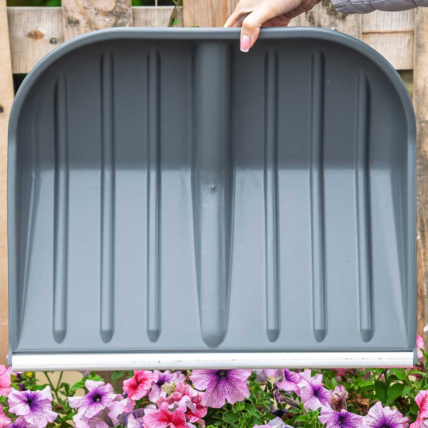 Лопата снеговая Батыр 480х400 д40 черная