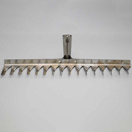 Грабли витые 16-ти зубчатые нержавеющая сталь клепанные б/ч*10