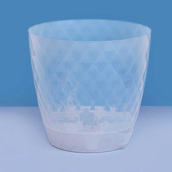 Горшок "Румба" 3 л прозрачный Пласт Авеню 