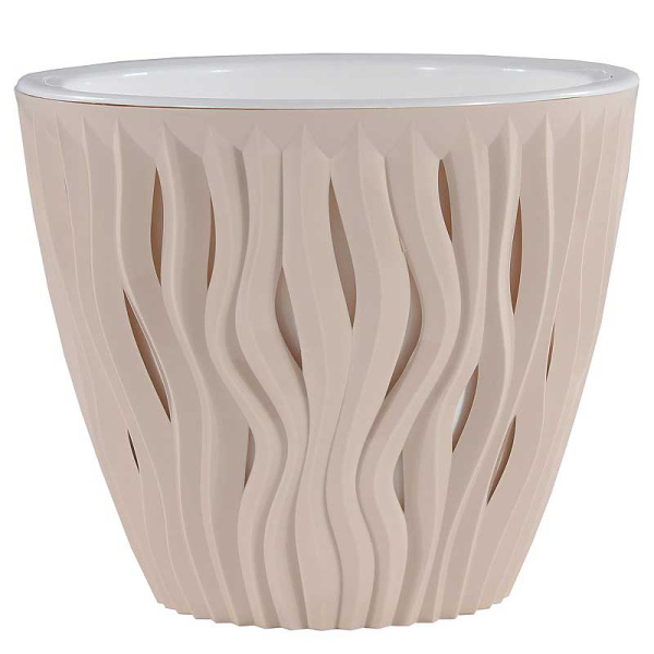 Кашпо Вдохновение  7,5л Пудровый КШ-8670 ВМС(6) 