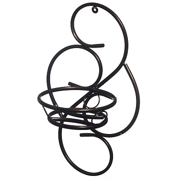 Подставка д/цветов "Орхидея" настен. Бронза г.Тверь