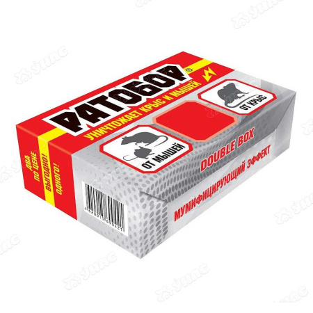 РАТОБОР зерно DOUBLE BOX 2*100г приман. станция х32шт