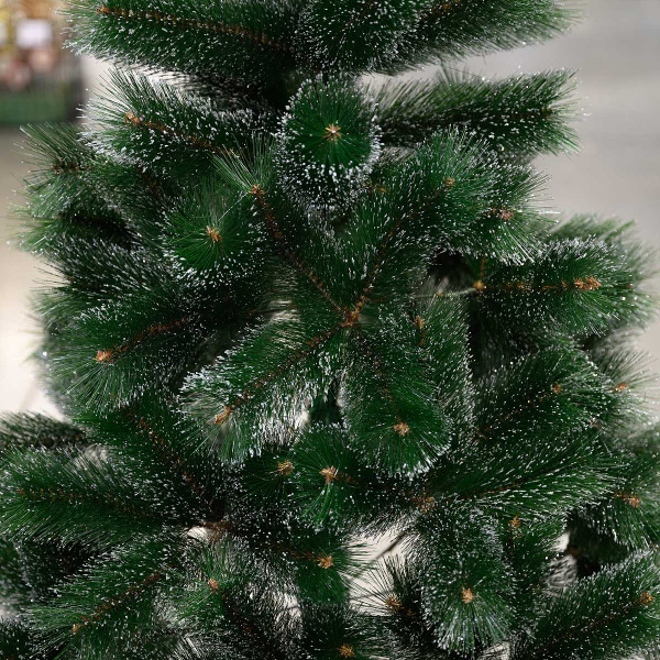 Елка HJ150-81серебро  150см 144ветки мет.подст.